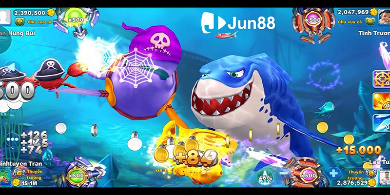 Bắn cá đổi tiền Jun88 - Game giải trí kiếm tiền cực đã 5 3 13